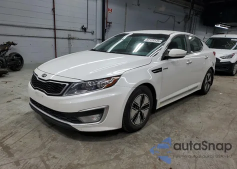 2013 Kia Optima Hybrid из США, поврежденный, VIN KNAGM4AD5D5056579